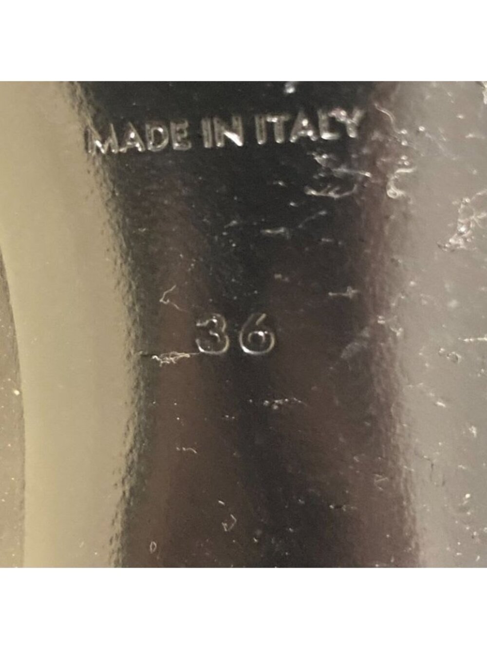 Celine Leather Side Gore Ankle Boots Size 36 - Picture 7 of 10